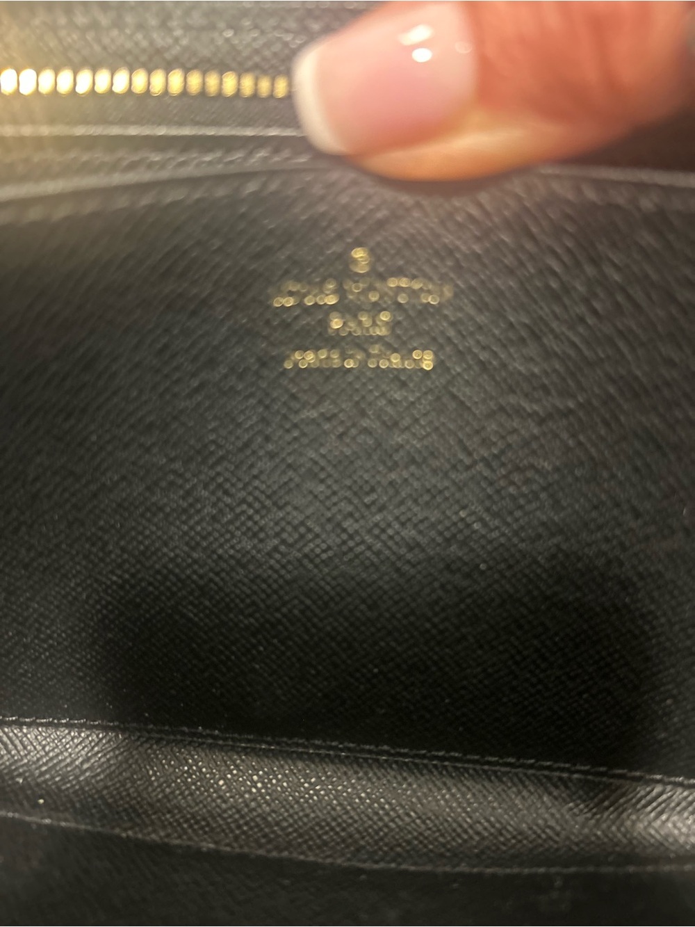 Louis Vuitton Brown Monogram Zip-Around Wallet with Gold Pull - Picture 4 of 7